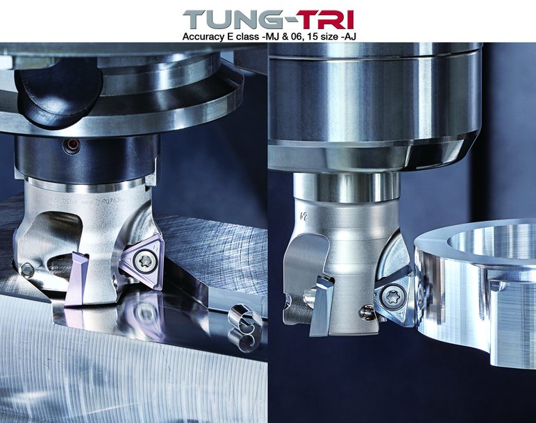 Tungaloy Expands Its TungTri Square Shoulder Mill with New Insert Options